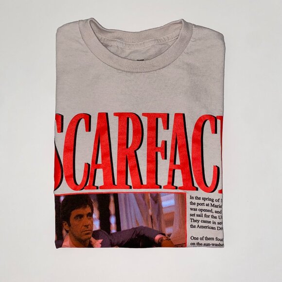 Scarface Tony Montana Movie Opening Intro T Shirt Small - Picture 6 of 6